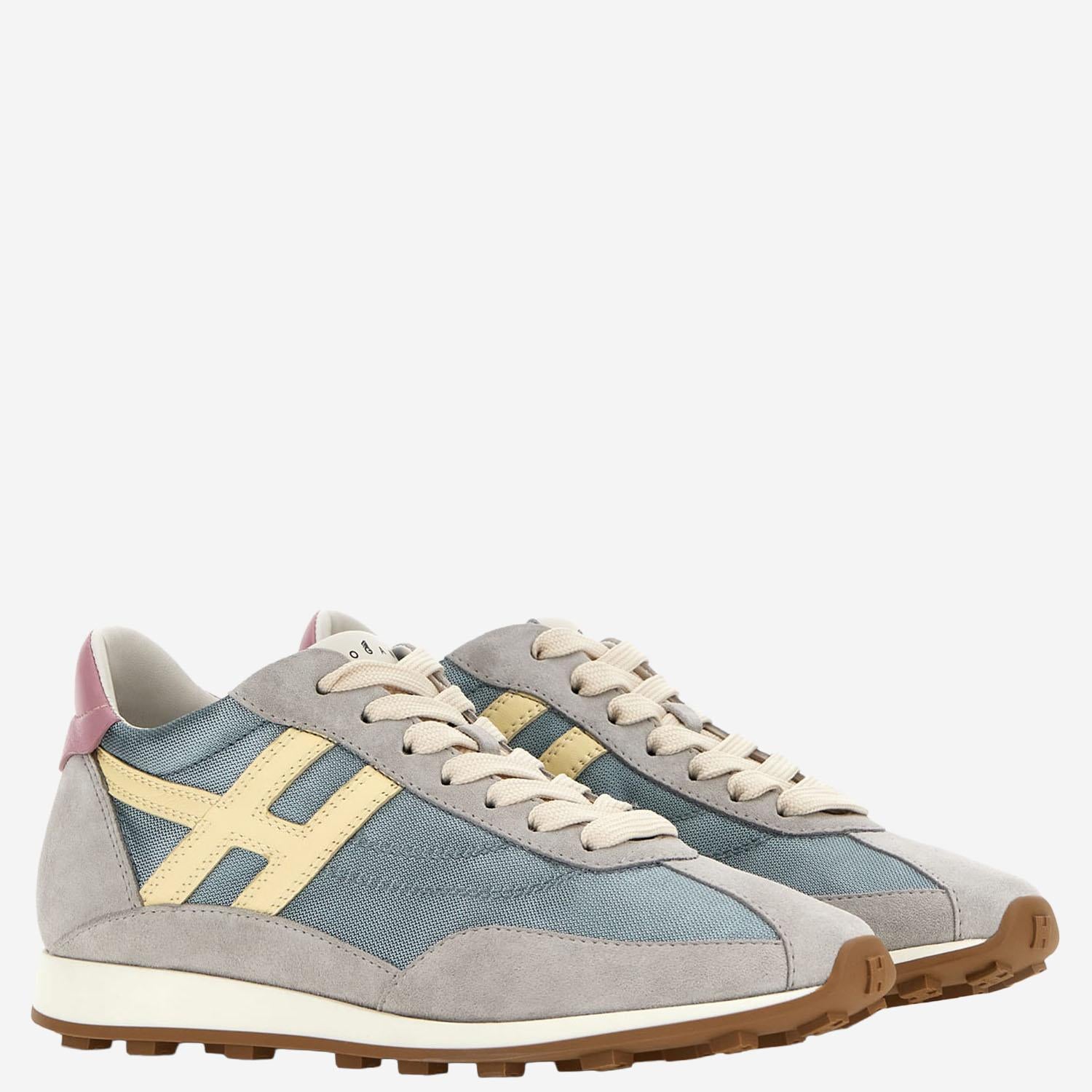 Sneakers Athletic in pelle e tessuto tecnico HXW6990GA20 V0O0FEB HOGAN 
