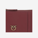 PORTACARTE IN PELLE CON LOGO 100251 A1YBY1HQ PINKO 