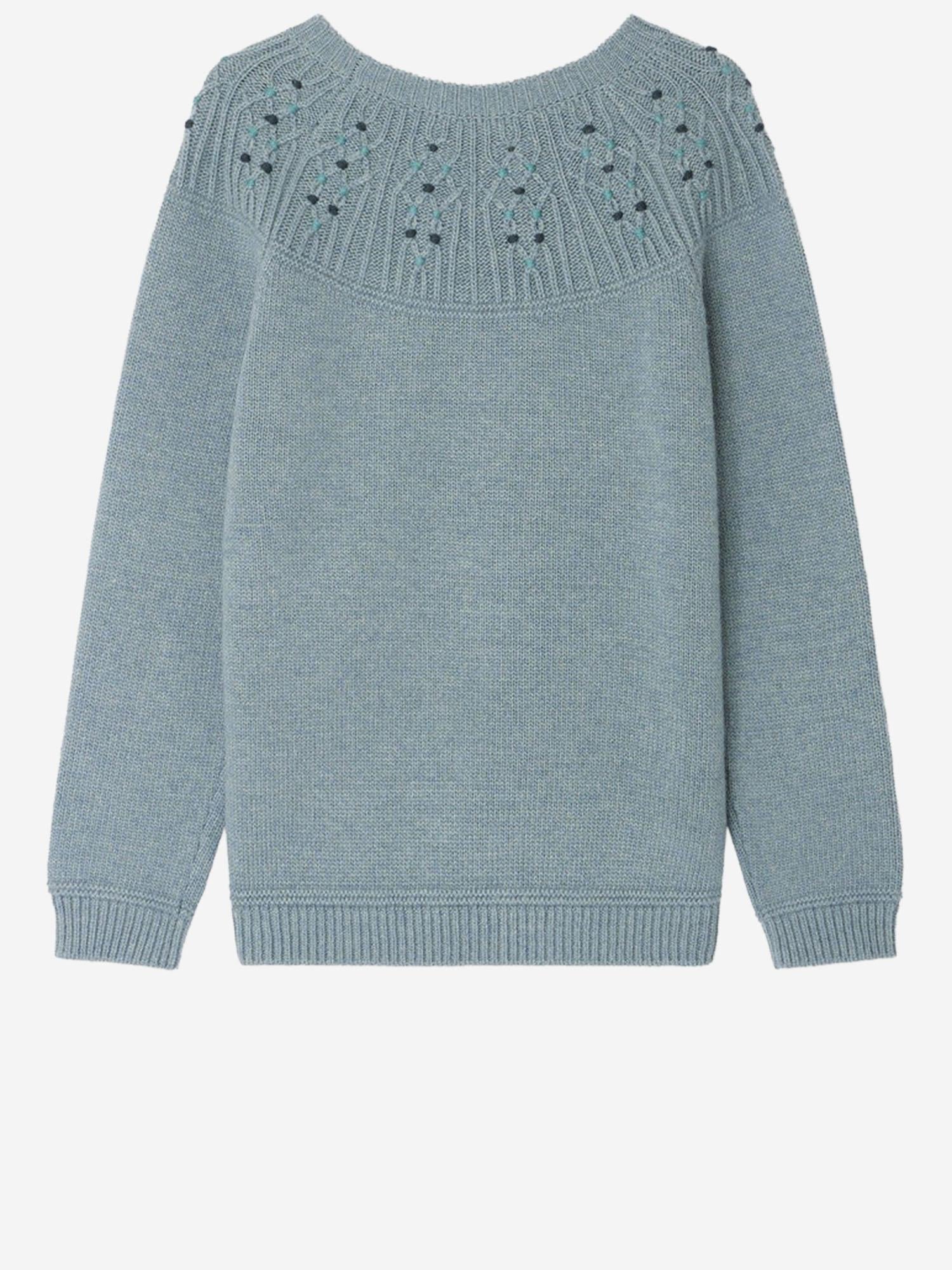 MAGLIONE GENIÈVRE IN MISTO VISCOSA W05GJUK00016 143 BONPOINT KIDS 