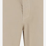 PANTALONI IN COTONE CON  LOGO 8117389 TUNDRA BURBERRY 