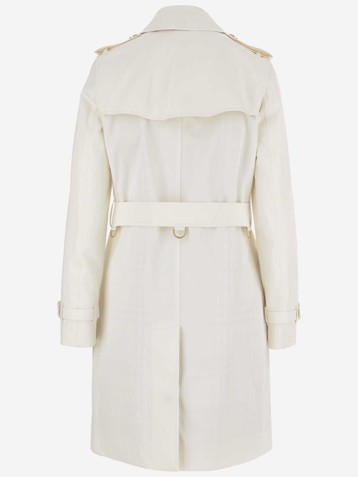 Cappotto doppiopetto in cotone 8111149 COTTON BURBERRY 