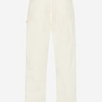 PANTALONI SANKURO IN COTONE E CASHMERE 981W3670 WHT THE ROW 