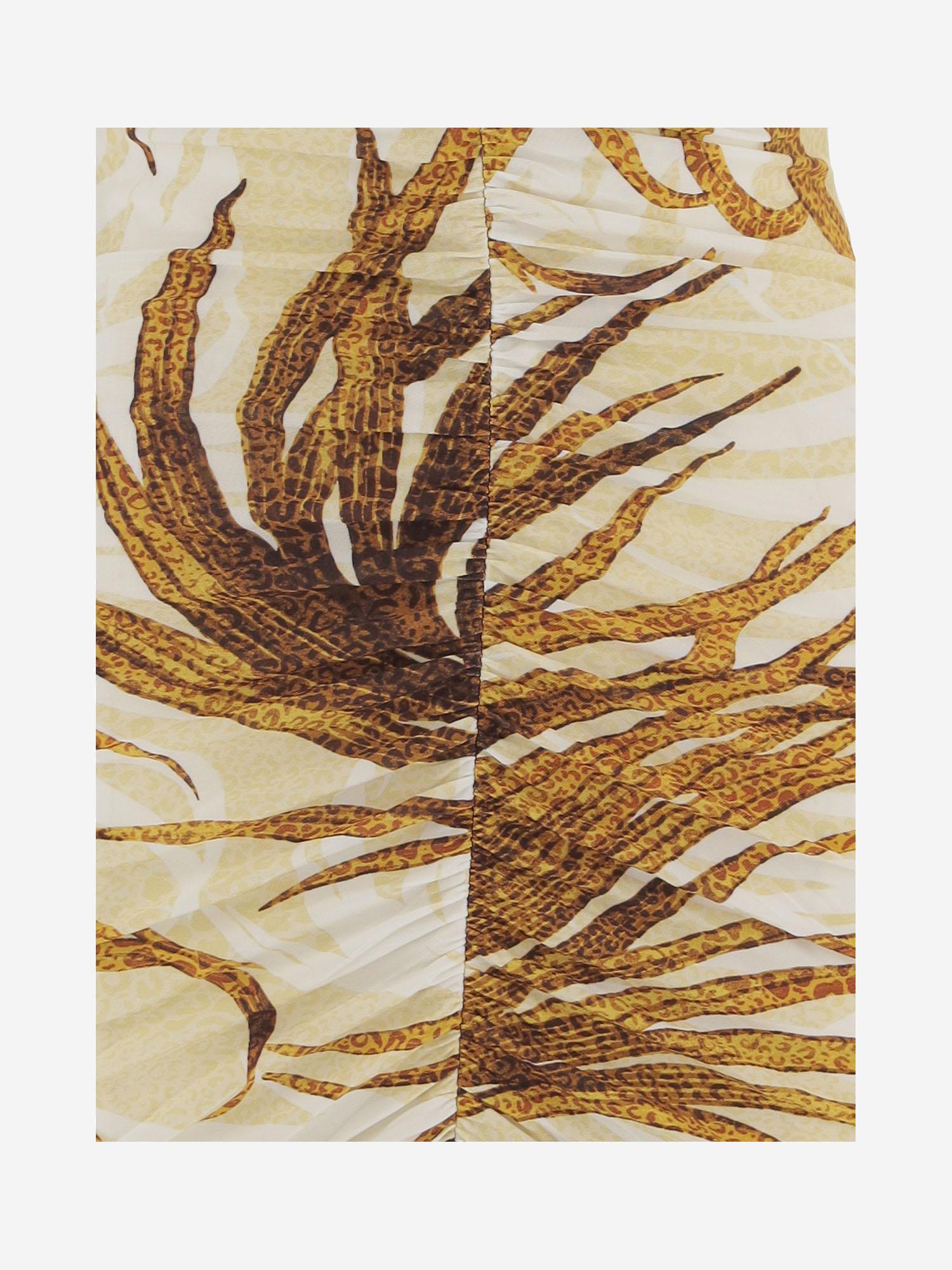 ABITO IN VISCOSA STRETCH CON STAMPA 80PAO9A7 JS560638 JUST CAVALLI 