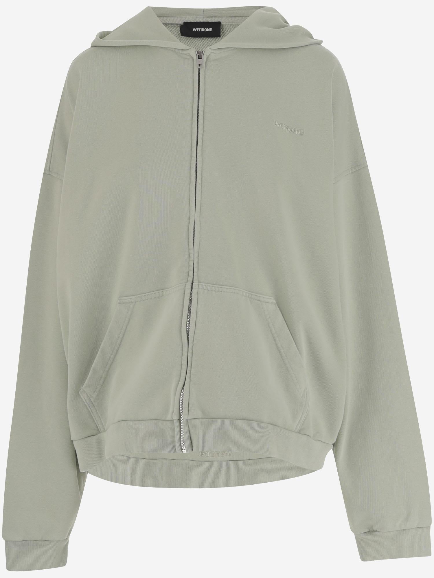 FELPA IN COTONE CON LOGO WDTJ324870U GR WE11 DONE 