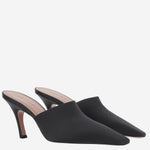 Mules Jamie in raso di seta JAMIEMULE 80BLACK AMINA MUADDI 