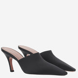 Mules Jamie in raso di seta JAMIEMULE 80BLACK AMINA MUADDI 