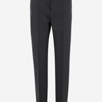 PANTALONI A RIGHE IN LANA 816188 V36K01292 BOTTEGA VENETA 