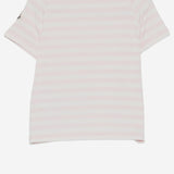 T-SHIRT IN COTONE STRETCH CON MOTIVO A RIGHE 8C0001289BCP F05 MONCLER ENFANTS 