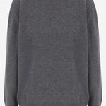 MAGLIONE IN MISTO LANA CON STRASS A544M177A F9866 BLUMARINE 