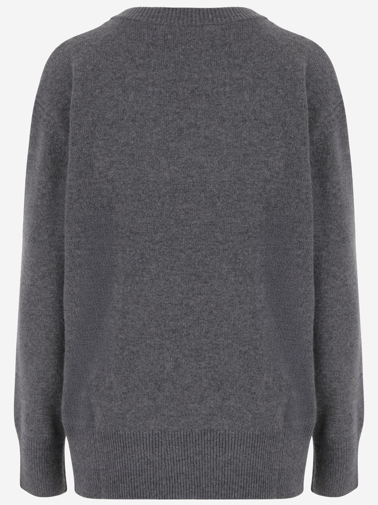 MAGLIONE IN MISTO LANA CON STRASS A544M177A F9866 BLUMARINE 