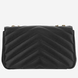 LOULOU LARGE IN PELLE DI AGNELLO TRAPUNTATA 803541 AAEAX1000 SAINT LAURENT 