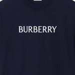 T-SHIRT IN COTONE CON LOGO 8122388 NAVY BURBERRY 