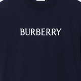 T-SHIRT IN COTONE CON LOGO 8122388 NAVY BURBERRY 