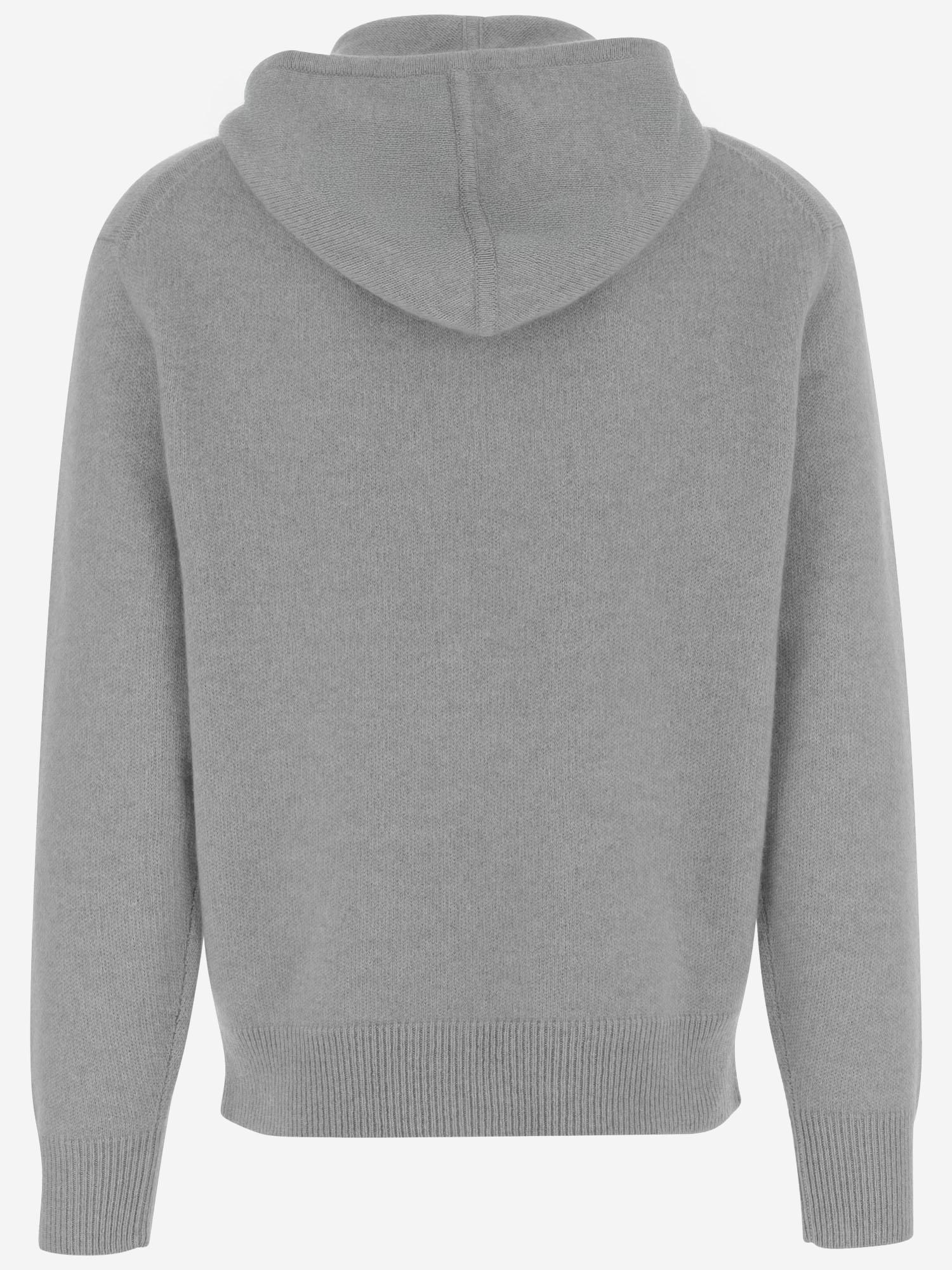 FELPA CON CAPPUCCIO IN CASHMERE M26510JH HGR GUEST IN RESIDENCE 