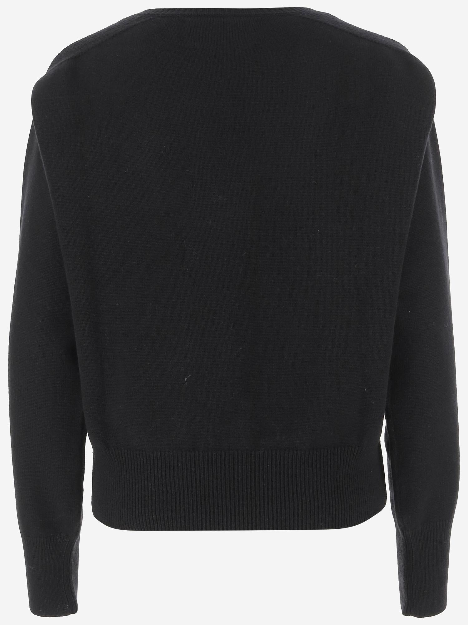 Maglia LAVINIA in cashmere W25655 0900 SASUPHI 