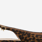 SLINGBACK ROBBIE CON MOTIVO ANIMALIER<BR/> G95546 05RICCMD GIANVITO ROSSI 