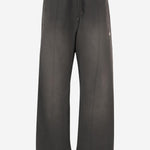 PANTALONI IN COTONE CON LOGO GUP02714 P00251760666 GOLDEN GOOSE 