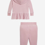 SET TUTA IN CINIGLIA CON LOGO 310877764 008 POLO RALPH LAUREN KIDS 