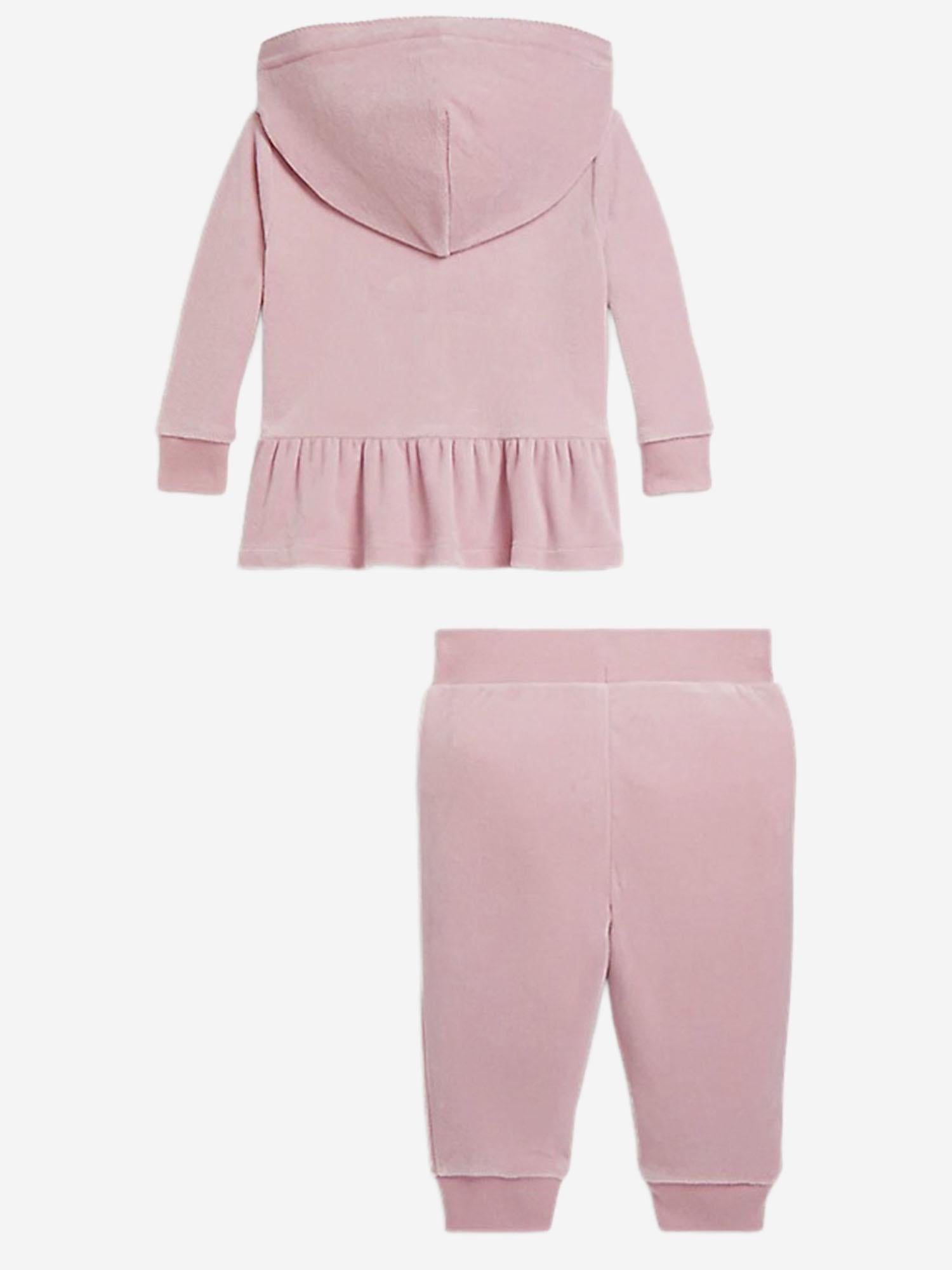 SET TUTA IN CINIGLIA CON LOGO 310877764 008 POLO RALPH LAUREN KIDS 