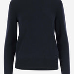 PULLOVER IN CASHMERE CON DETTAGLIO IN PELLE INTRECCIATO 772380 V2MM04121 BOTTEGA VENETA 
