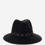 FEDORA HENRIETTA IN FELTRO 1002091001 BLACK MAISON MICHEL 