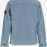 CAMICIA IN VELLUTO DI MISTO COTONE STRETCH 1200003 S0199V004A STONE ISLAND KIDS 