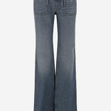 JEANS IN DENIM DI COTONE COPP108F2014 BLU COPERNI 