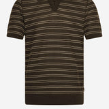 POLO IN MISTO COTONE A RIGHE 50560483 206 HUGO BOSS 