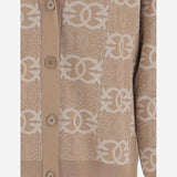 MAGLIA LOVE BIRDS IN MISTO VISCOSA 106042 A2YDC4Z PINKO 