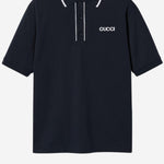 POLO IN PIQUET DI COTONE CON RICAMO 806250 XJHH64003 GUCCI 