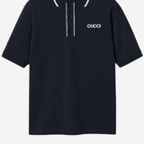POLO IN PIQUET DI COTONE CON RICAMO 806250 XJHH64003 GUCCI 