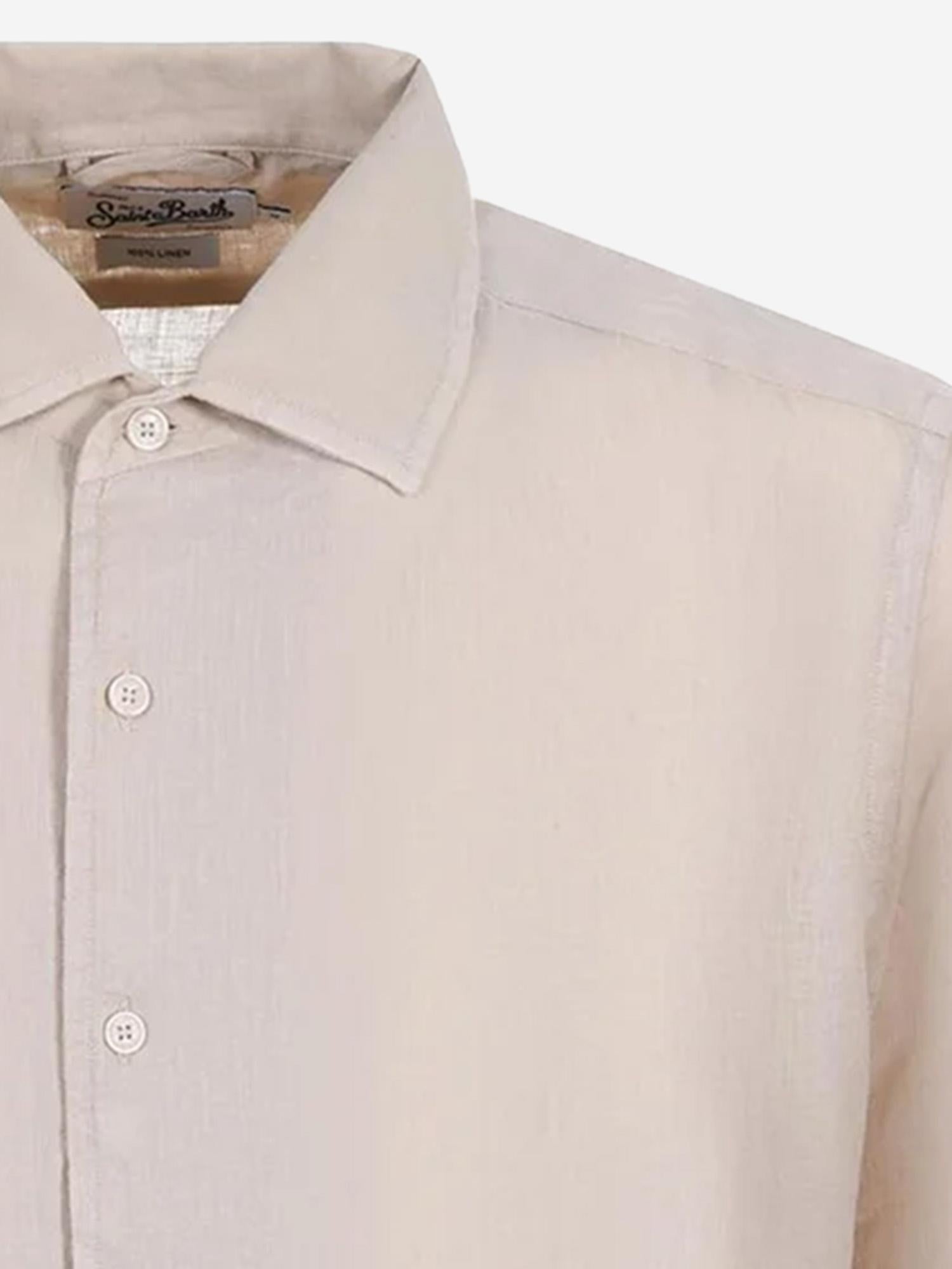 CAMICIA IN LINO PAMP001 01139L MC2 SAINT BARTH 