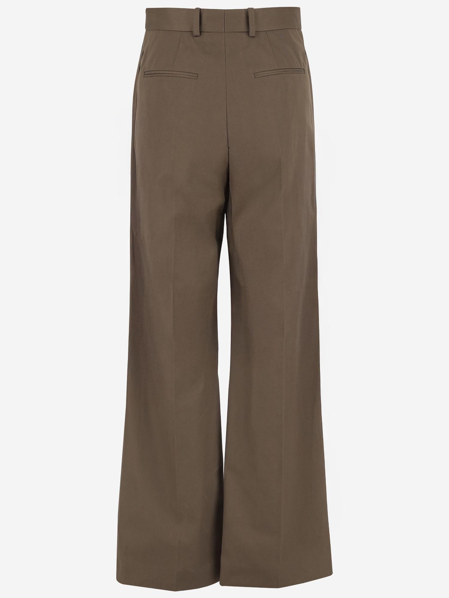 PANTALONI IN COTONE 6252K21140 CHESTNUT CARVEN 