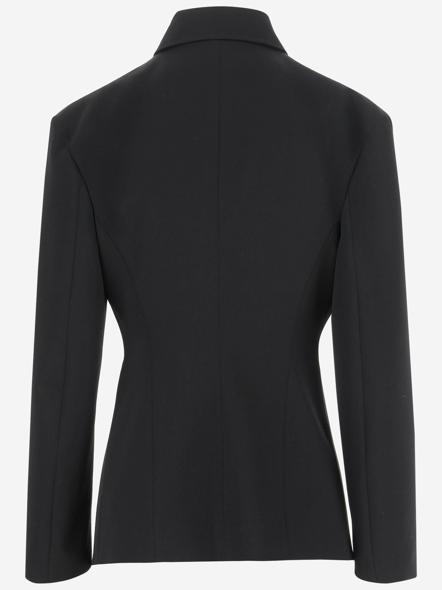 GIACCA IN LANA 837029 V4C201000 BOTTEGA VENETA 