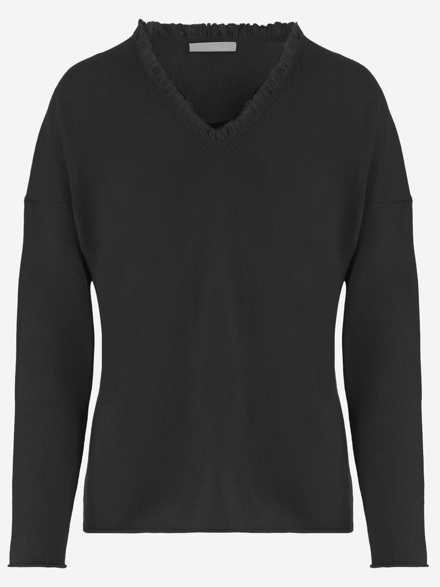 Maglia in lana e cashmere 26217101 90 ALLUDE 