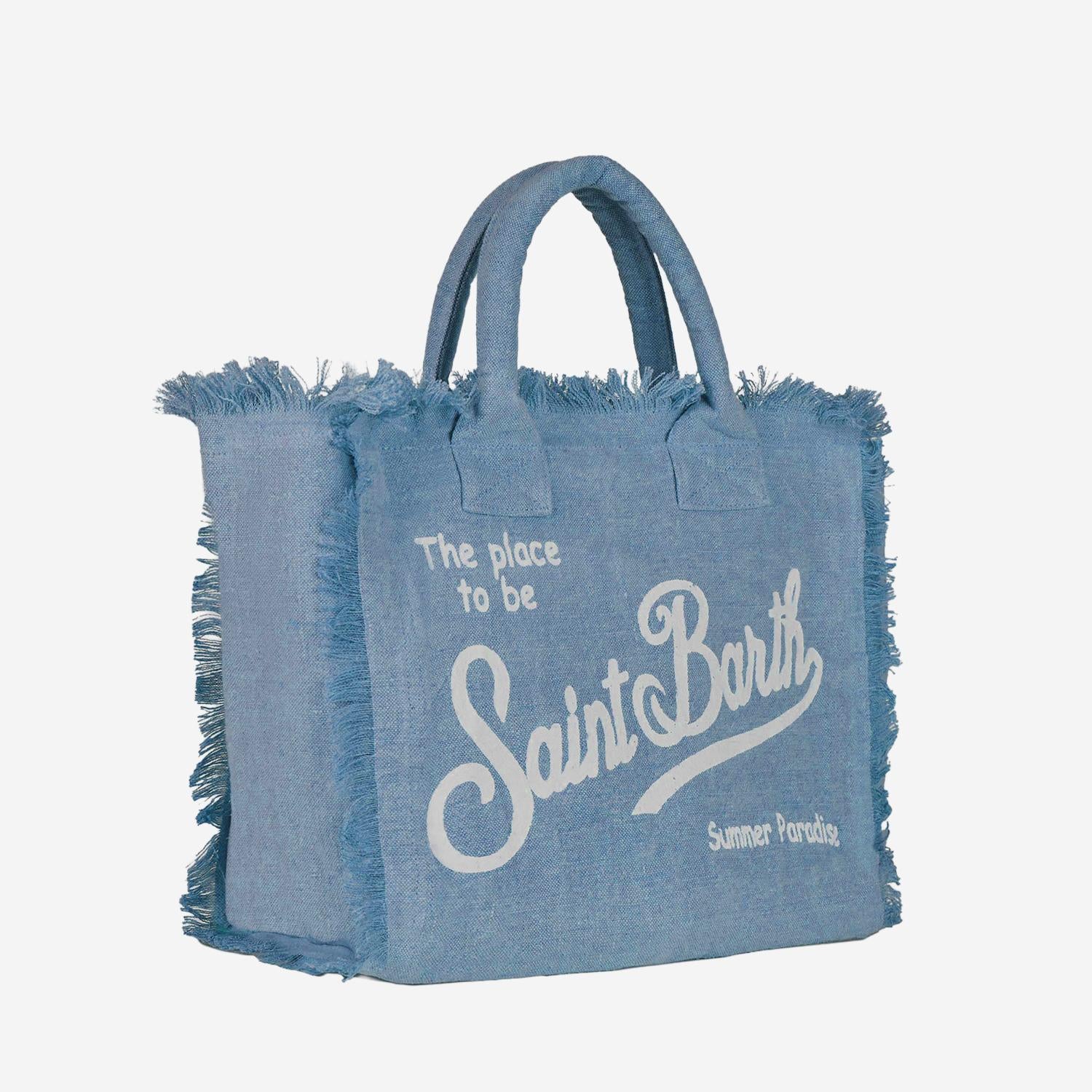 BORSA COLLETTE IN LINO COL0018 00262L MC2 SAINT BARTH 