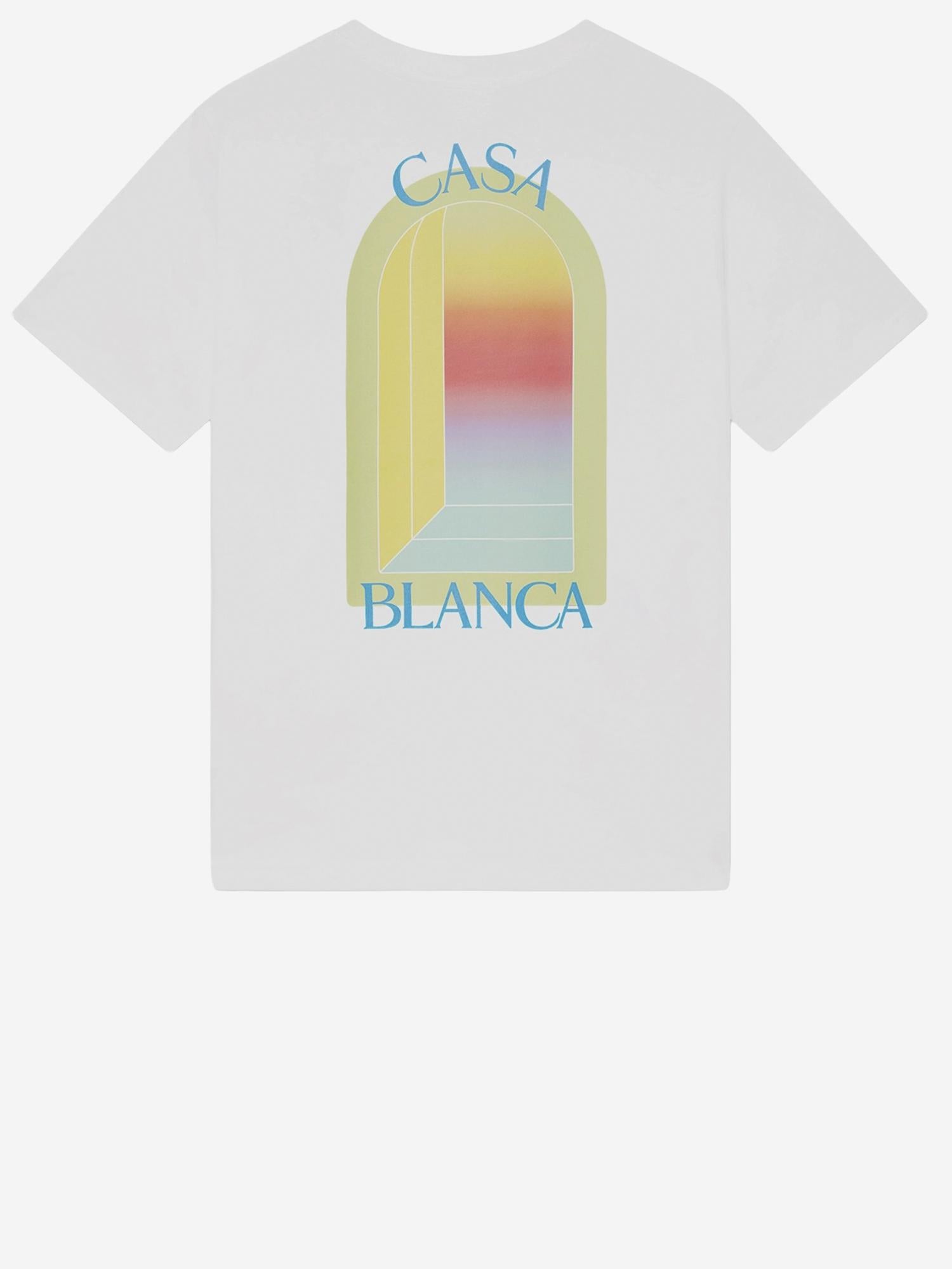 T-SHIRT IN COTONE CON LOGO MSP26JTS001 13 CASABLANCA 