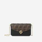 Portafoglio FF Diamonds in pelle 8M0509 AVN9F13VK FENDI 