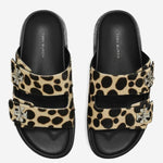 SANDALI SLIDER CON MOTIVO ANIMALIER 169691 960 TORY BURCH 