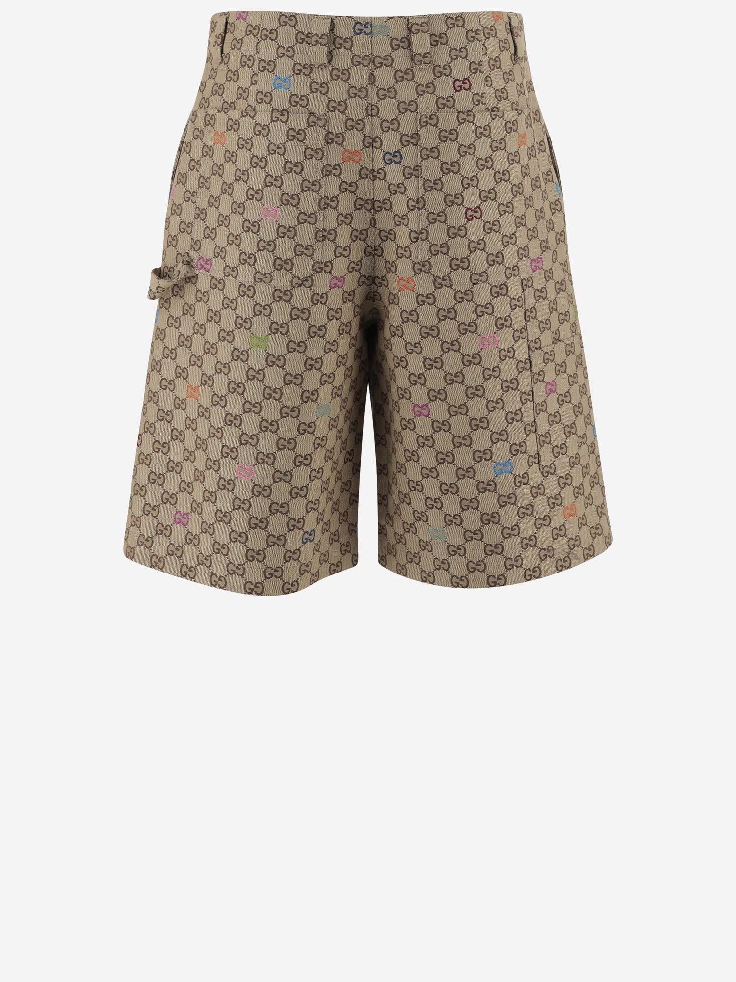 PANTALONI CORTI IN MISTO COTONE 814728 ZAS812137 GUCCI 