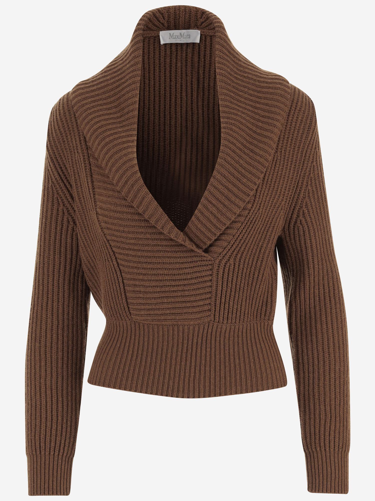 MAGLIA OVER IN LANA E CASHMERE<BR/> ASBURGI1234 004 MAX MARA 
