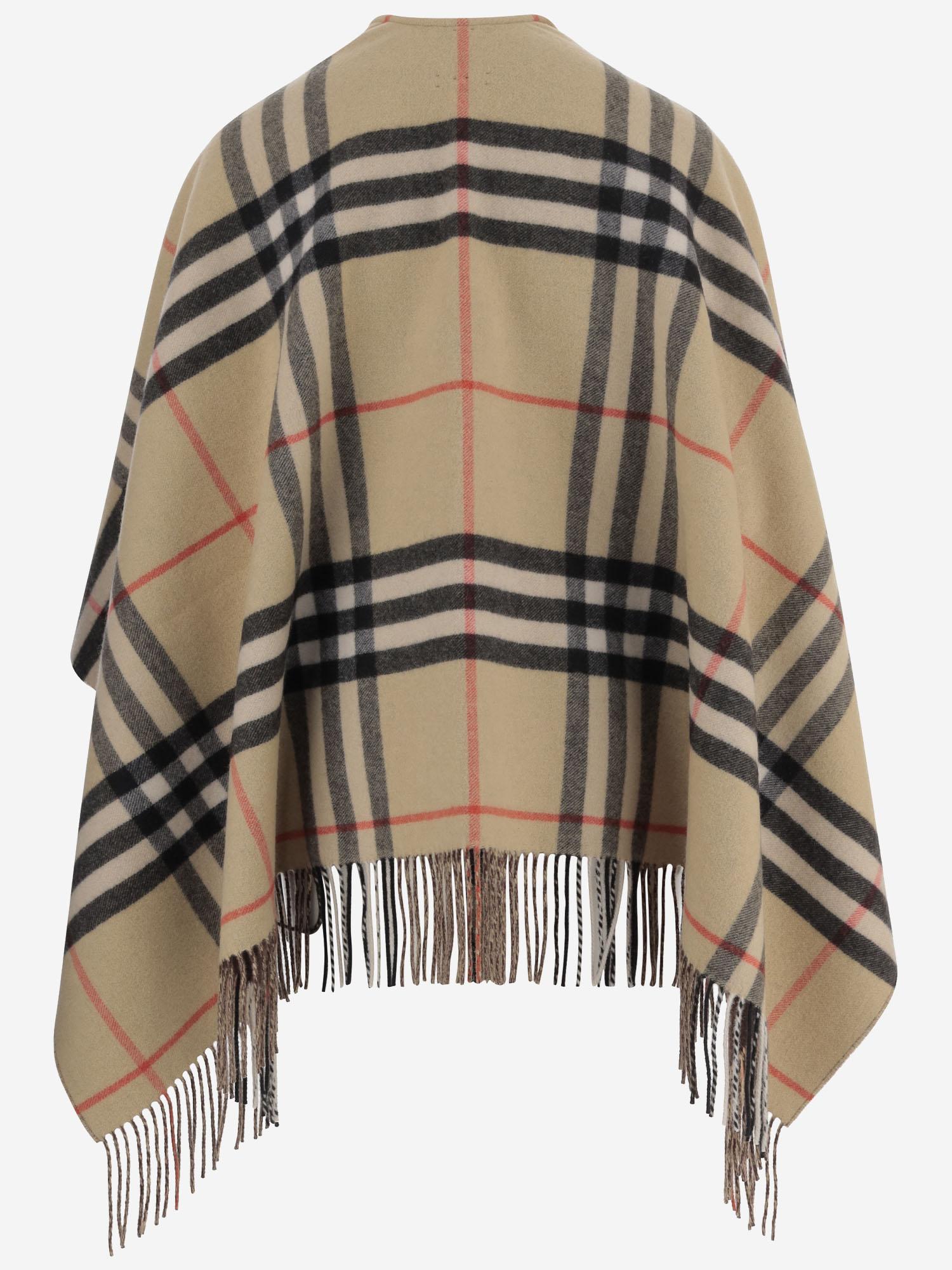 CAPPA REVERSIBILE IN cashmere 8118277 SANDTREACLEBROWN BURBERRY 