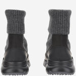 STIVALETTI SLIP-ON IN MISTO PELLE XXW54C0JP30UMO YPT0 TODS 