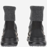 STIVALETTI SLIP-ON IN MISTO PELLE XXW54C0JP30UMO YPT0 TODS 