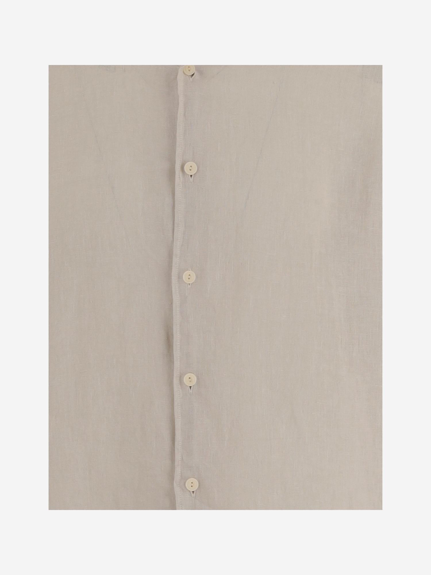 CAMICIA IN LINO PAMP001 00138L MC2 SAINT BARTH 