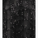 T-SHIRT A MANICHE LUNGHE CON MOTIVO PAILLETTES T004 PESQBLACK NICCOLO PASQUALETTI 