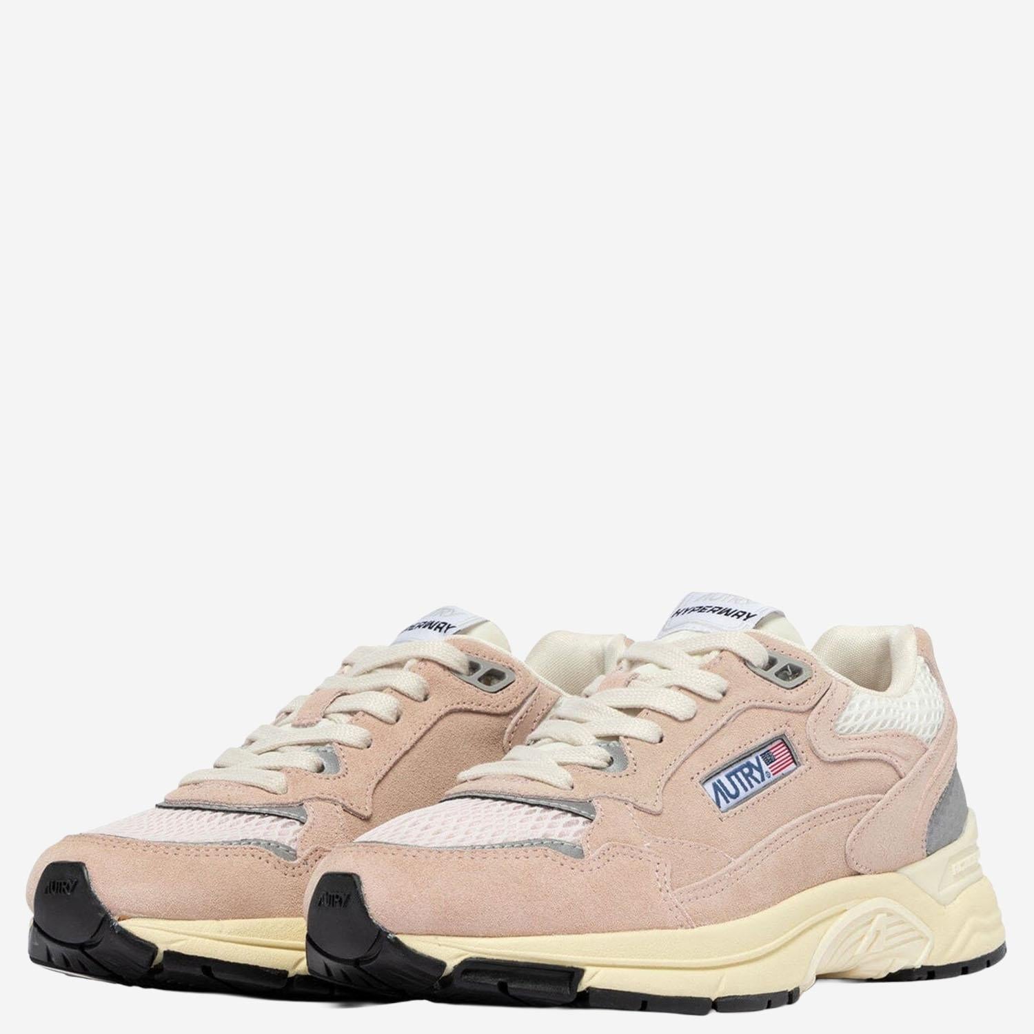 SNEAKERS HYPERWAY HYLWUM17 SUEDEMESHSILKSILV AUTRY 