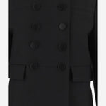 CAPPOTTO LUNGO IN LANA 823841 Z7ASS1000 GUCCI 