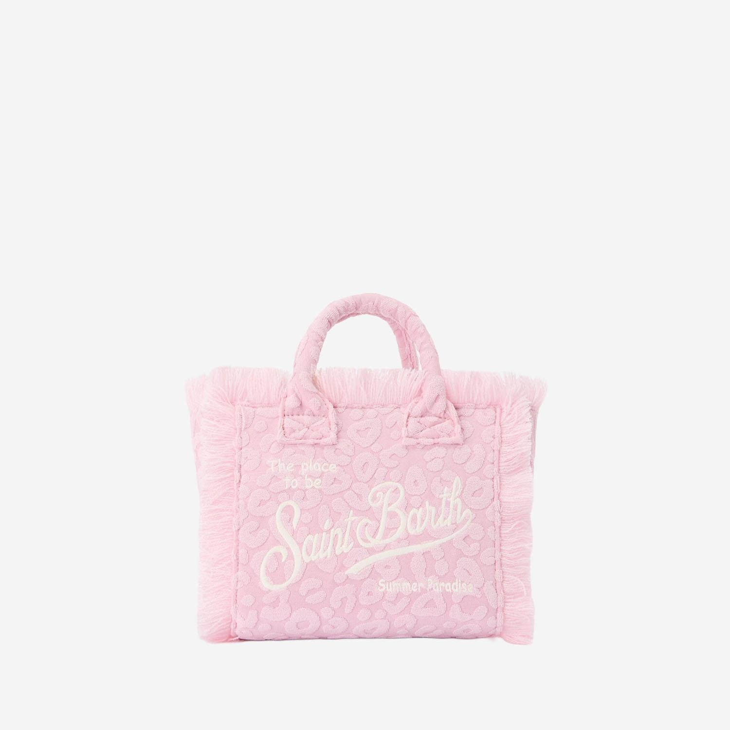 Borsa Vanity mini con motivo animalier VAMI003 00527L MC2 SAINT BARTH 