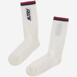 CALZINI IN COTONE CON LOGO SOPUE8FS CREAM AUTRY 